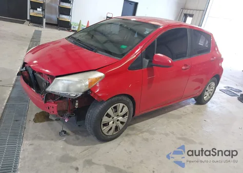 2013 Toyota Yaris Le из США, поврежденный, VIN JTDKTUD35DD562065